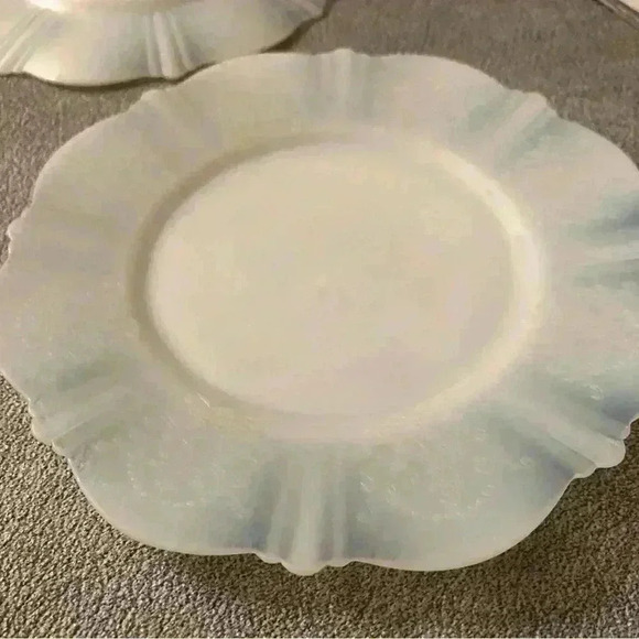 Set of 2 small  plates in the American Sweetheart pattern by Macbeth Evans 1930s - Picture 6 of 8